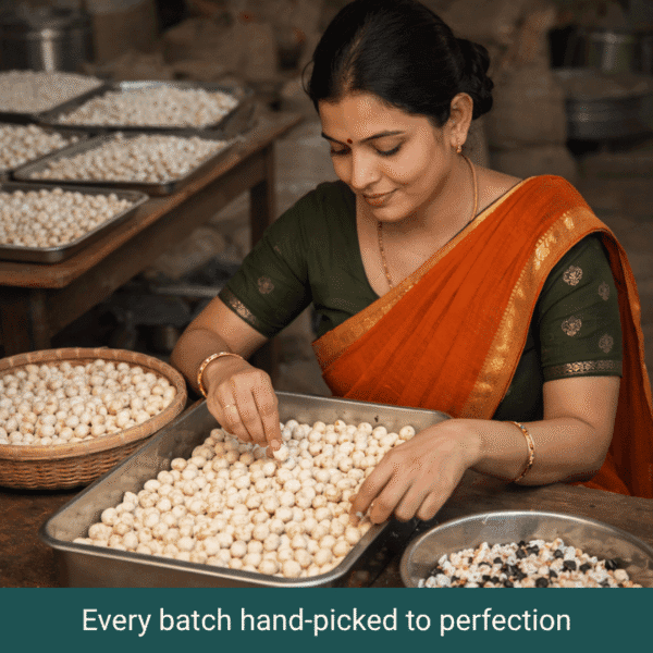 Tapua makhana - Handpicking