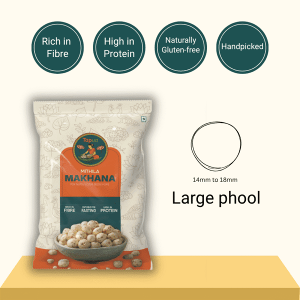Tapua makhana - large phool - 5 plus
